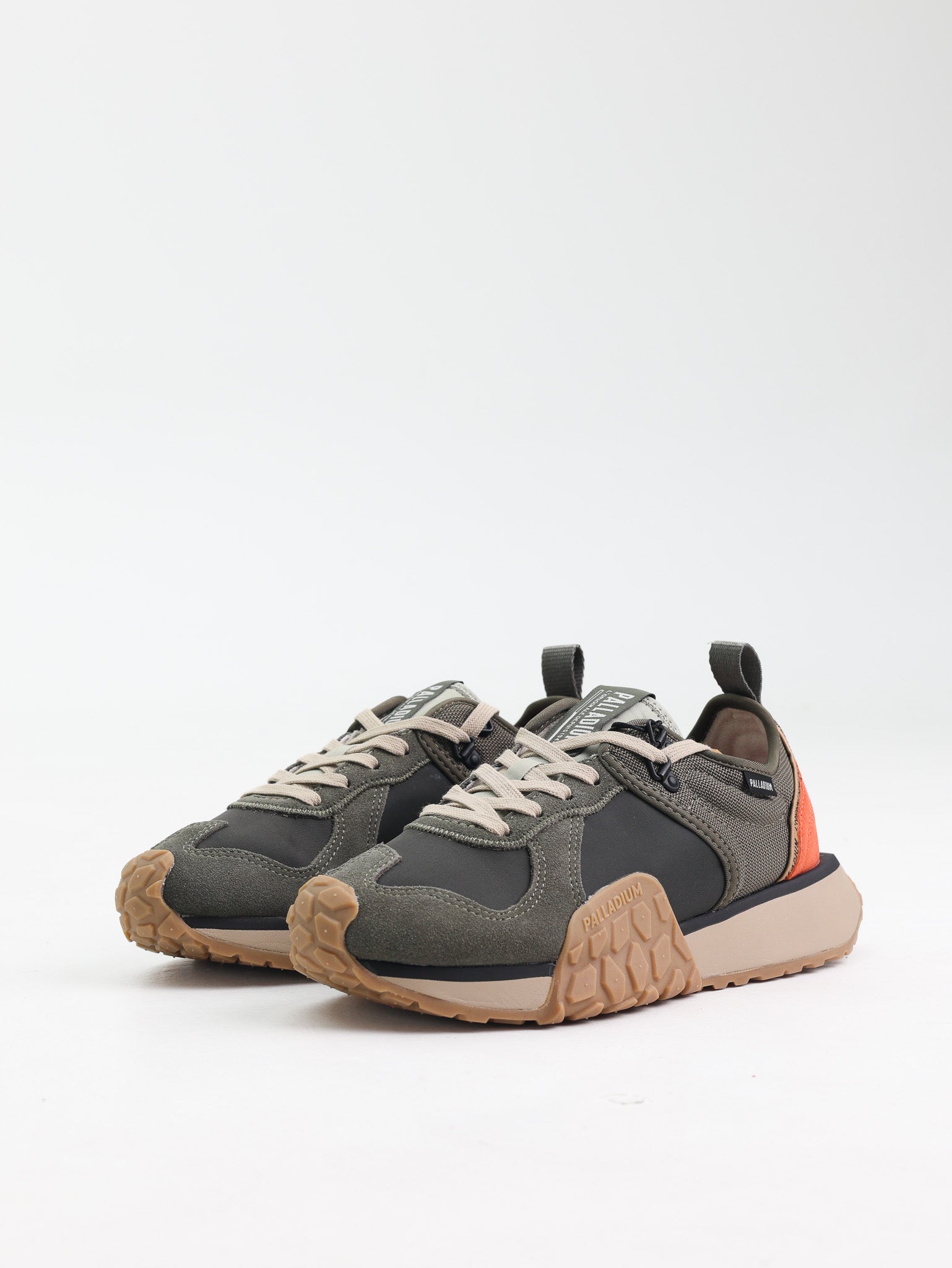 Palladium Sneakers Troop Runner Olive Night-Beluga